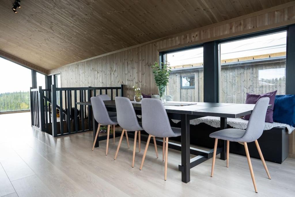 New, Modern, Cosy Hut Close To Norefjell Ski & Spa Noresund Zewnętrze zdjęcie