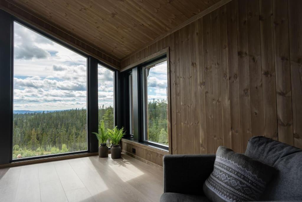 New, Modern, Cosy Hut Close To Norefjell Ski & Spa Noresund Zewnętrze zdjęcie