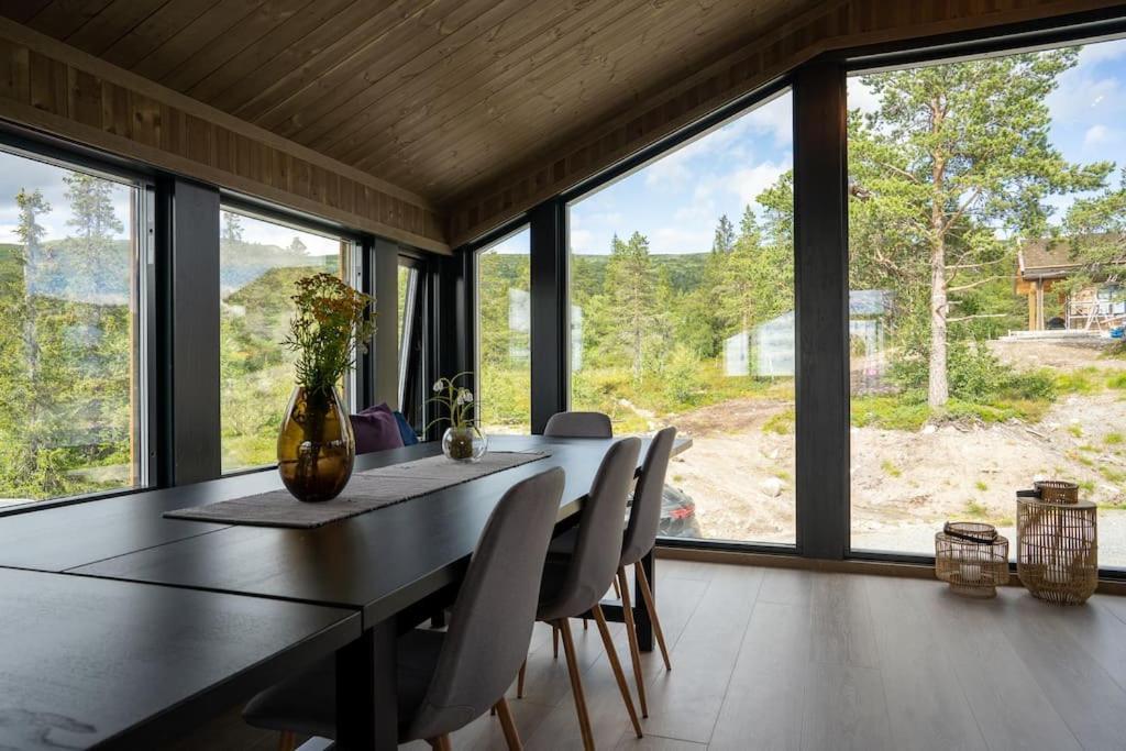 New, Modern, Cosy Hut Close To Norefjell Ski & Spa Noresund Zewnętrze zdjęcie