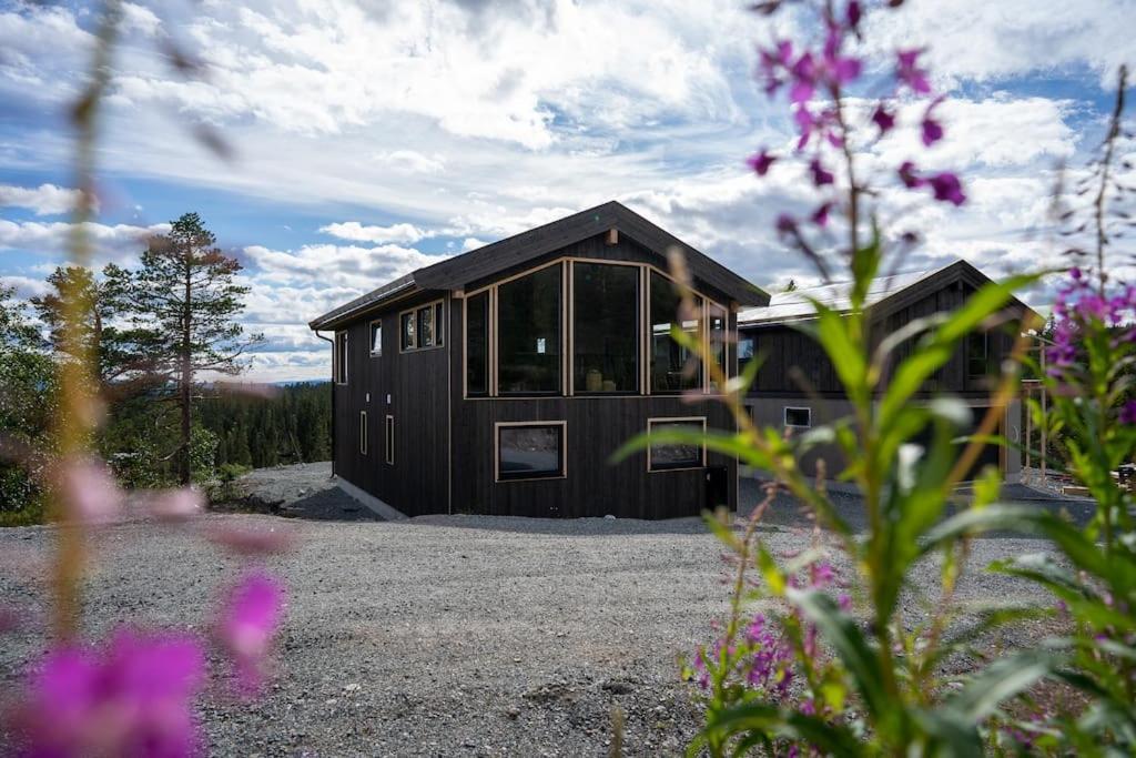 New, Modern, Cosy Hut Close To Norefjell Ski & Spa Noresund Zewnętrze zdjęcie